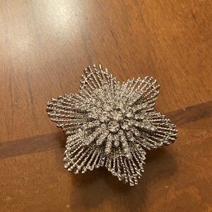 Traci Lynn Silver Starburst Ring